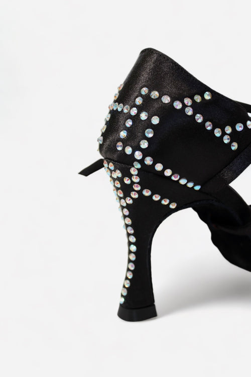 BLACK PEARL LATIN SHOES