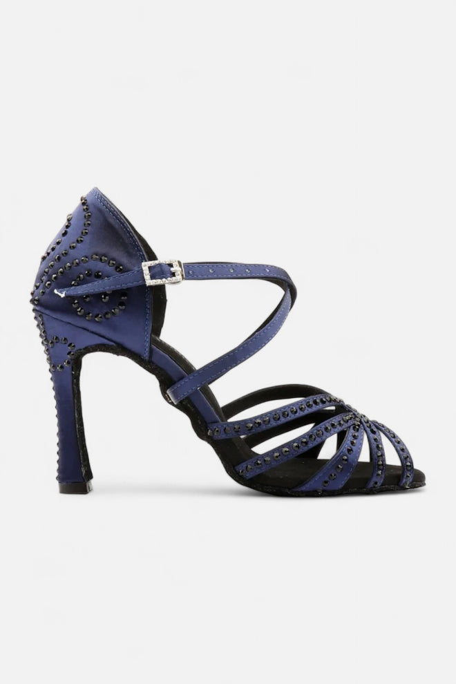 NAVY LATIN SHOES