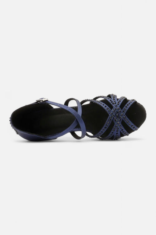 NAVY LATIN SHOES