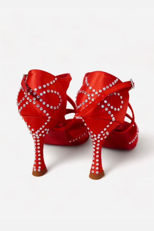 RED LADY SHOES