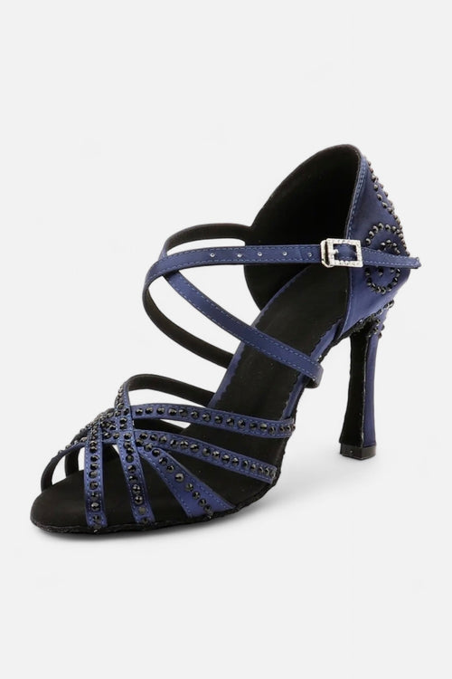 NAVY LATIN SHOES